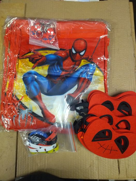 Zestaw Spiderman na halloween (A7)