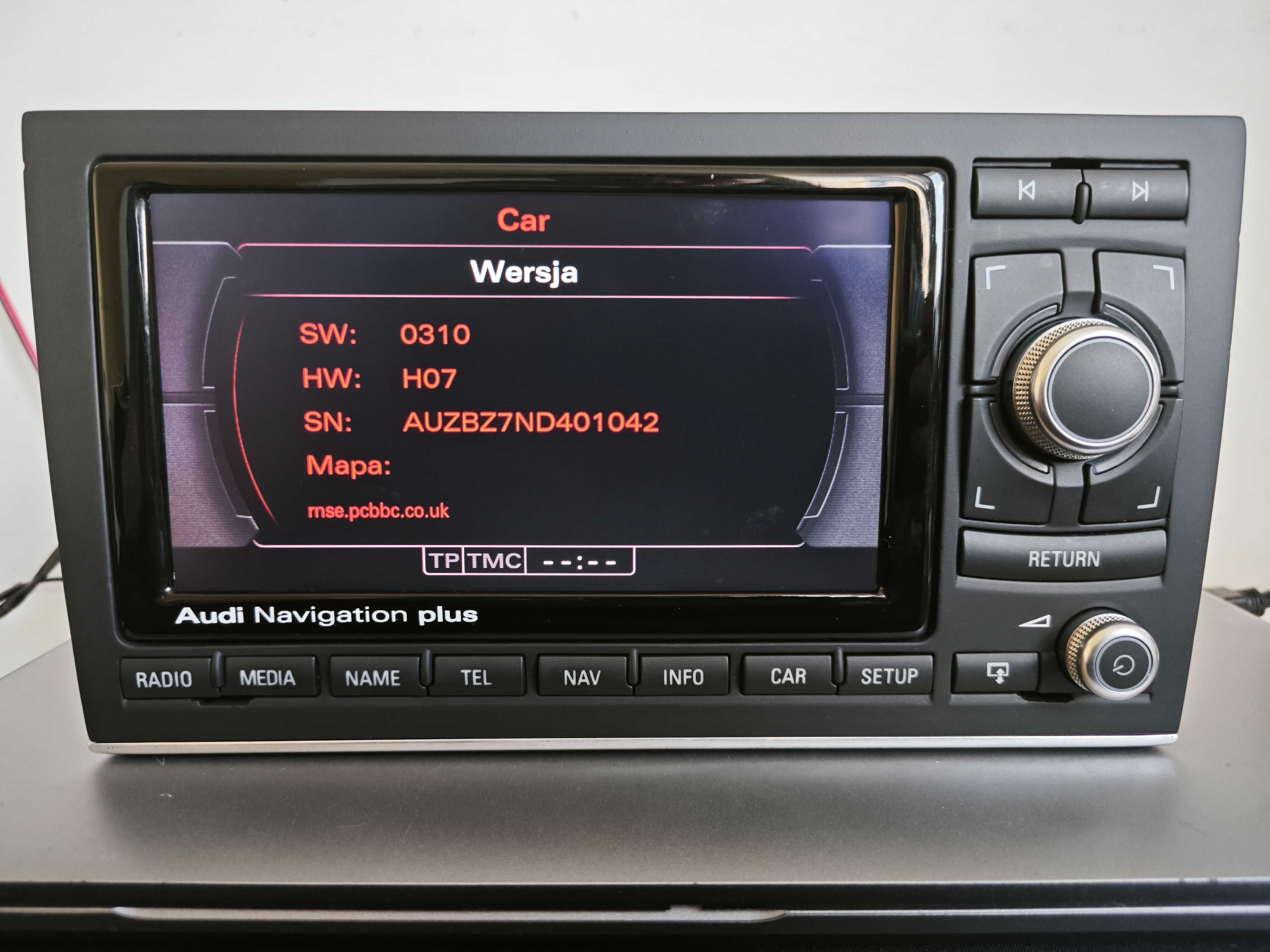 Radio nawigacja RNS-E LED Media System Exeo Audi A4 B6 B7 navigation
