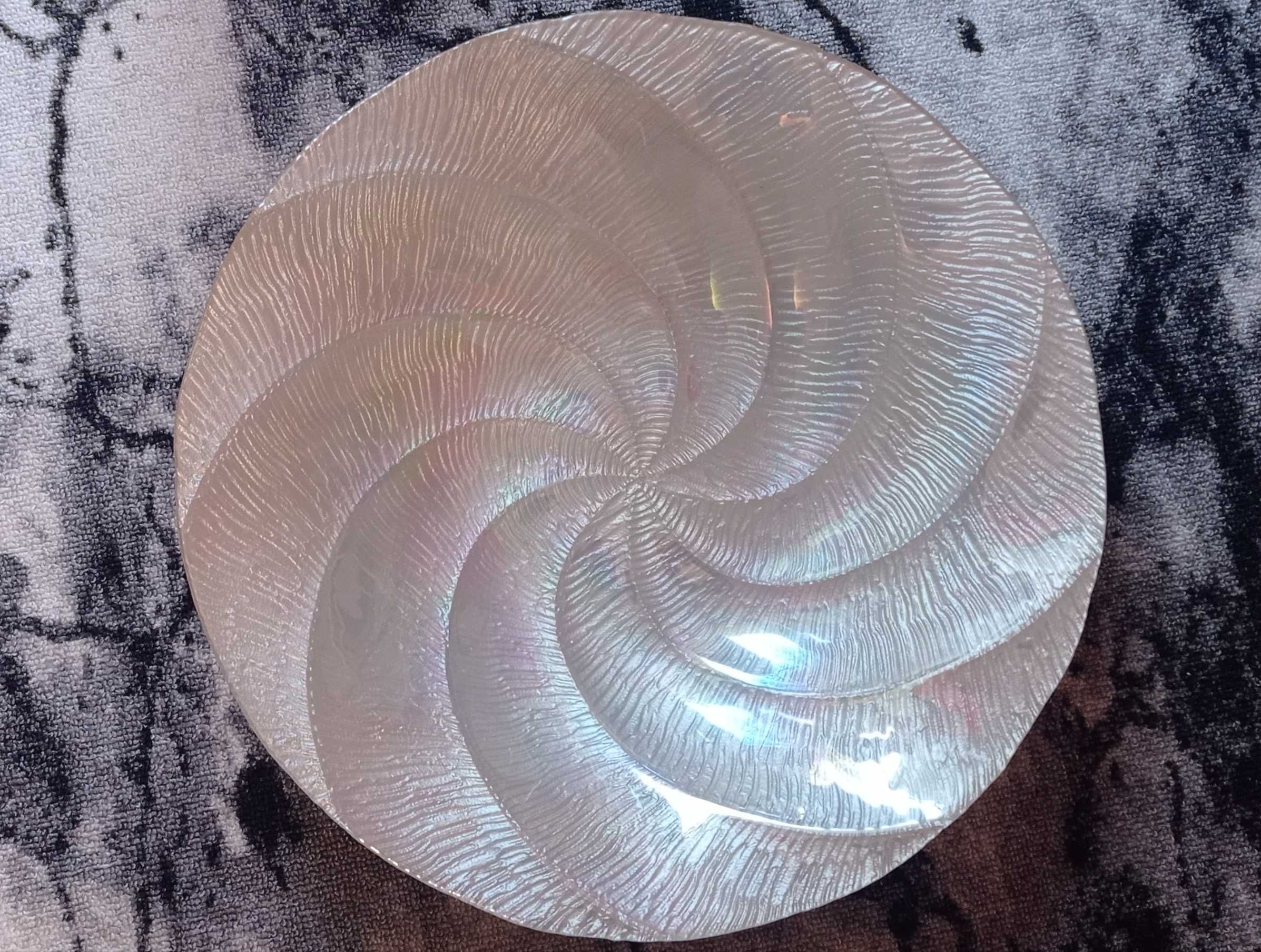 Misa szklana kolor perlowy