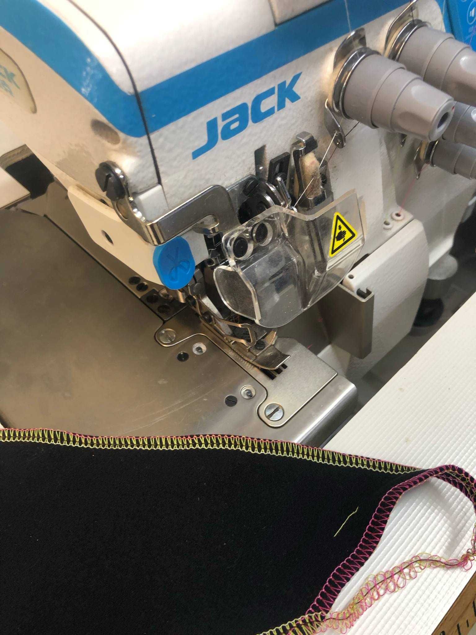 overlock jack c4-4 automat servo 230v 4-nitkowy