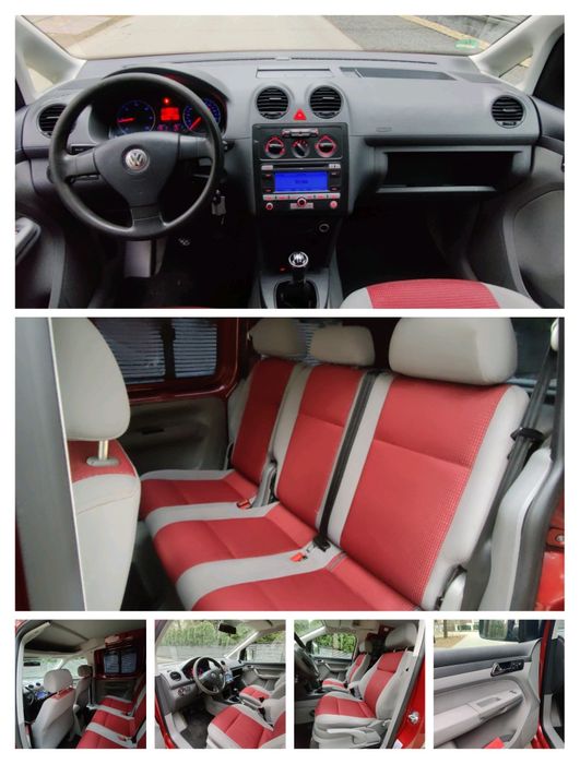 Volkswagen Caddy 1.9TDI Hak  Klimatyzacja ! Bez Korozji !