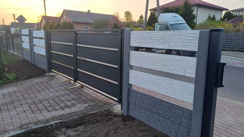 Ogrodzenia Betonowe/Palisadowe/Panelowe z MONTAŻEM DEMONTAŻEM Bramy