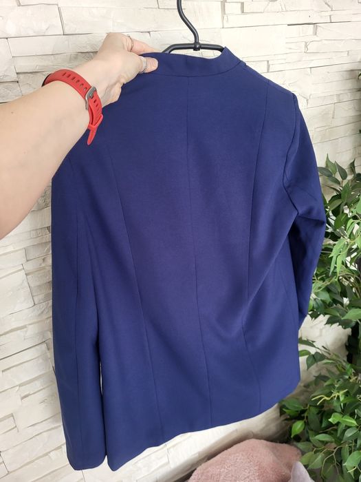 Granatowa damska marynarka