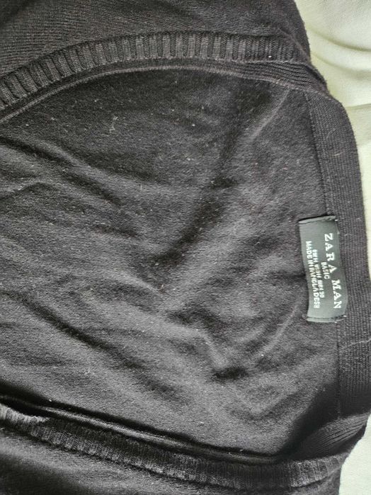 ZARA cienki czarny kardigan M