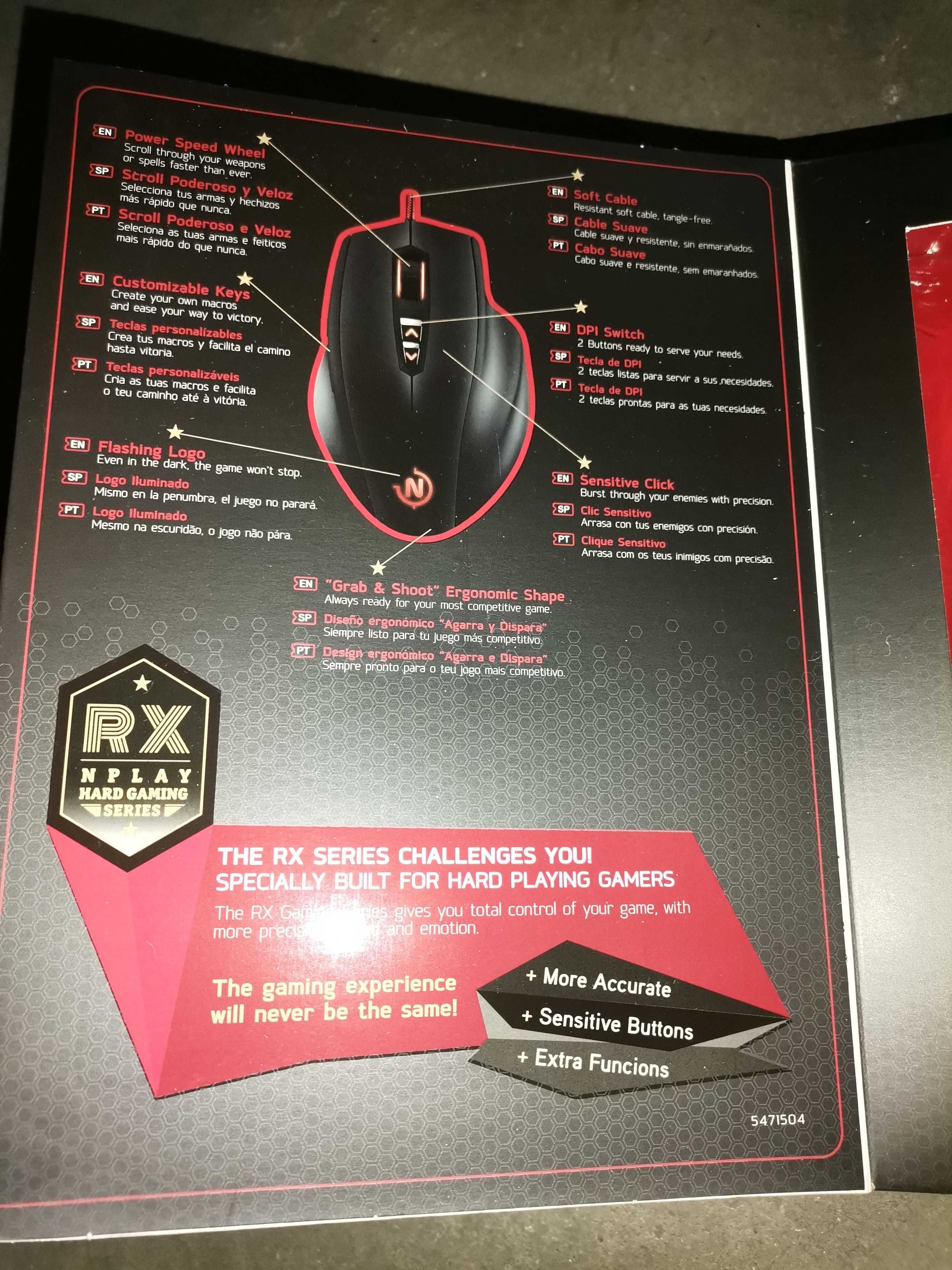 Gaming mouse para pc