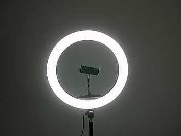 Кільцева селфі лампа RING FILL LIGHT Rgb (30см.) со штативомс