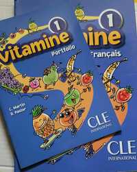 CLE International Vitamine 1 podręcznik i ćwiczenie do francuskiego