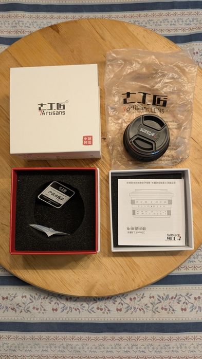 7Artisans 25mm F/1.8 Canon EF-M-Black