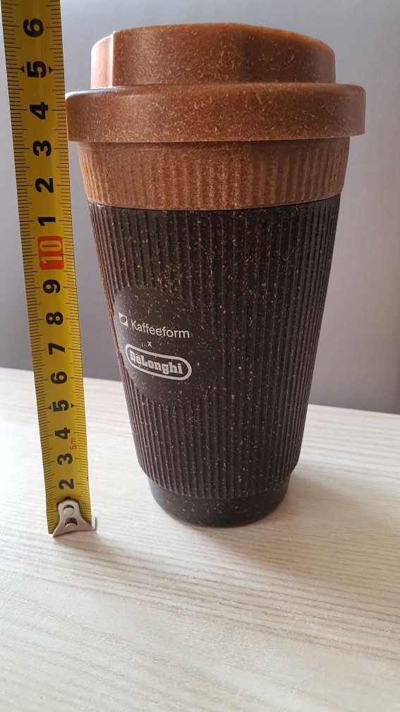 Kubek na kawę podróżny, zakręcany 350 ml Kaffeeform x DēLonghi