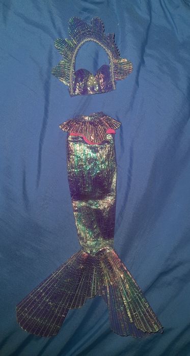 Barbie magical mermaid 1993 ubranko dla lalki