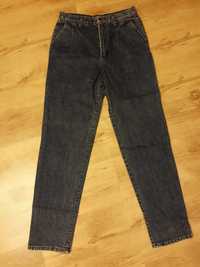 Granatowe jeansy Lois District