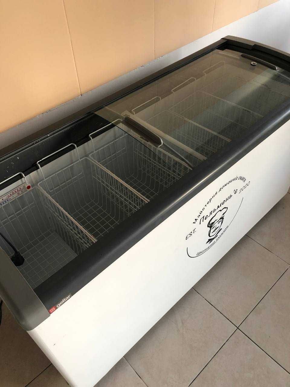 Морозильна камера Frostor Gellar FG600E, бонета, вітрина, ларь