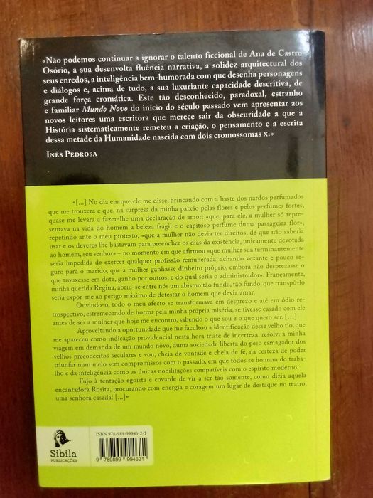 Ana de Castro Osório - Mundo novo