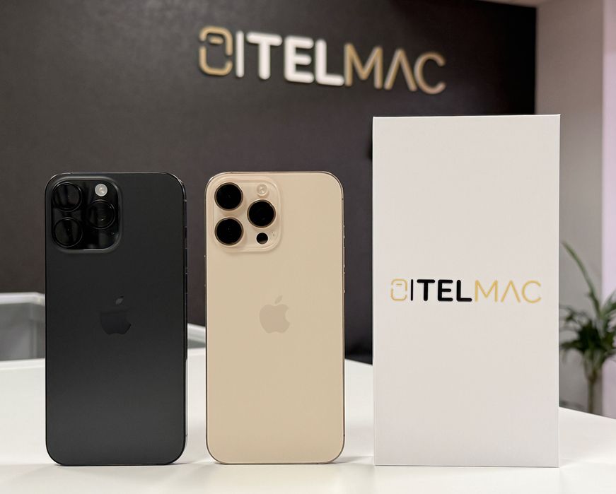 Apple iPhone 16 Pro Max 256GB 5G NOWY • Pustynny Czarny • Gwarancja
