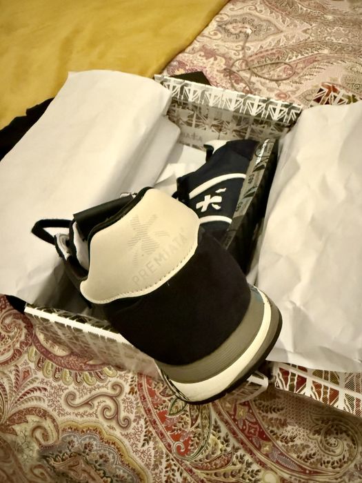 Tenis Premiata azuis