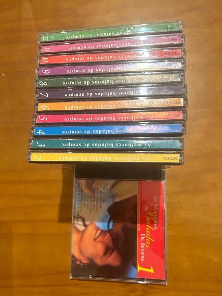 CDs Coleção as melhores baladas de sempre