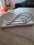 Aluminiowy serwetnik PRL