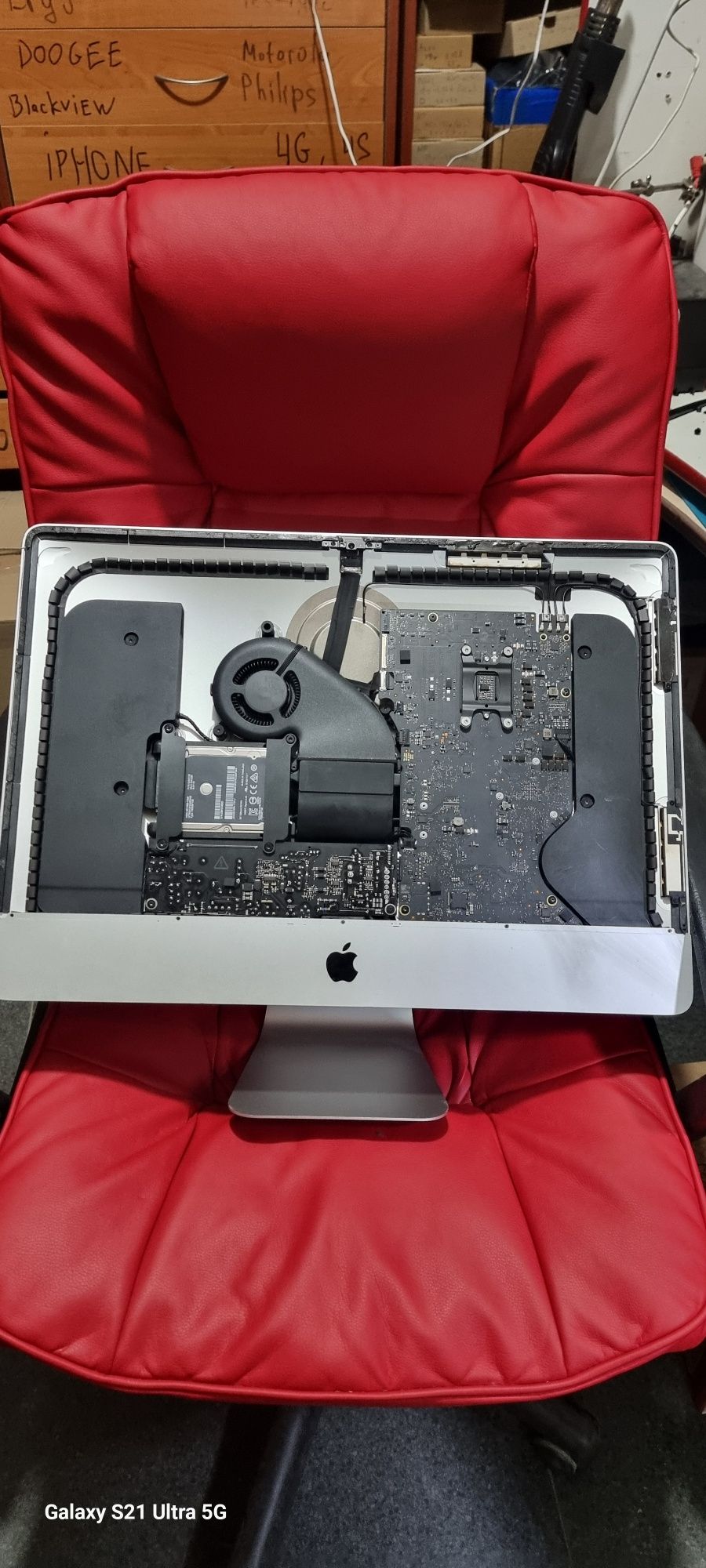 imac 21.5  2017 розбитий екран