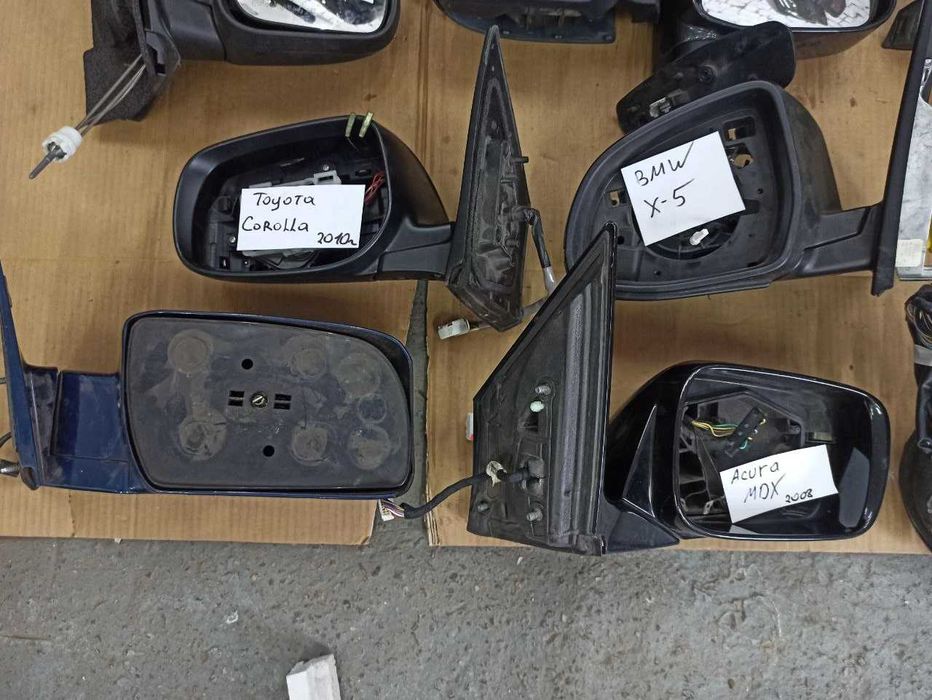 Зеркала-Корпус, зеркальные элементы, вкладыши автомобильных зеркал.