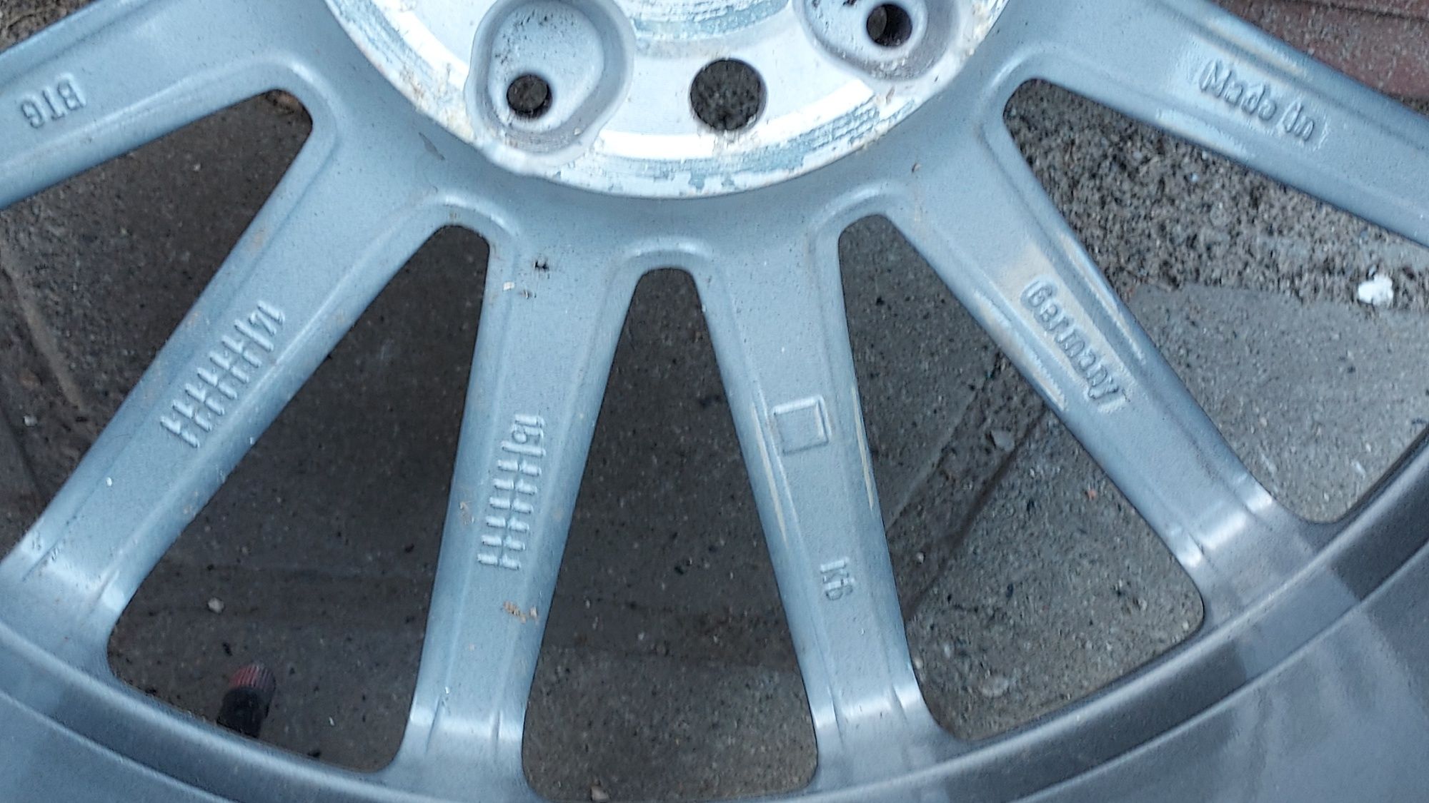 Oryginalne Koło Mercedes-Benz B-klasa AMG W176 225/40R18 Conti 8mm
