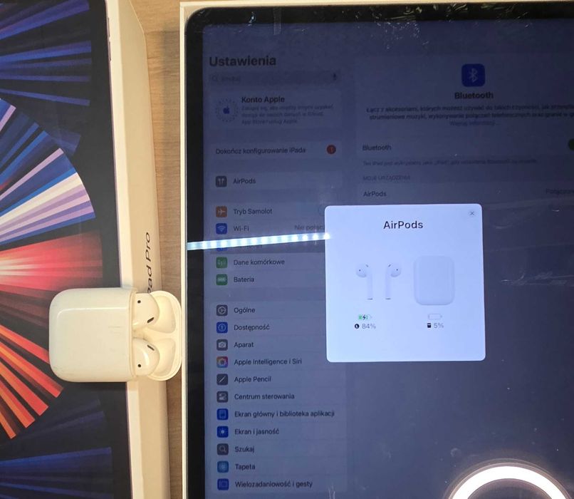 iPad Pro 12.9 M1 256gb + AirPods