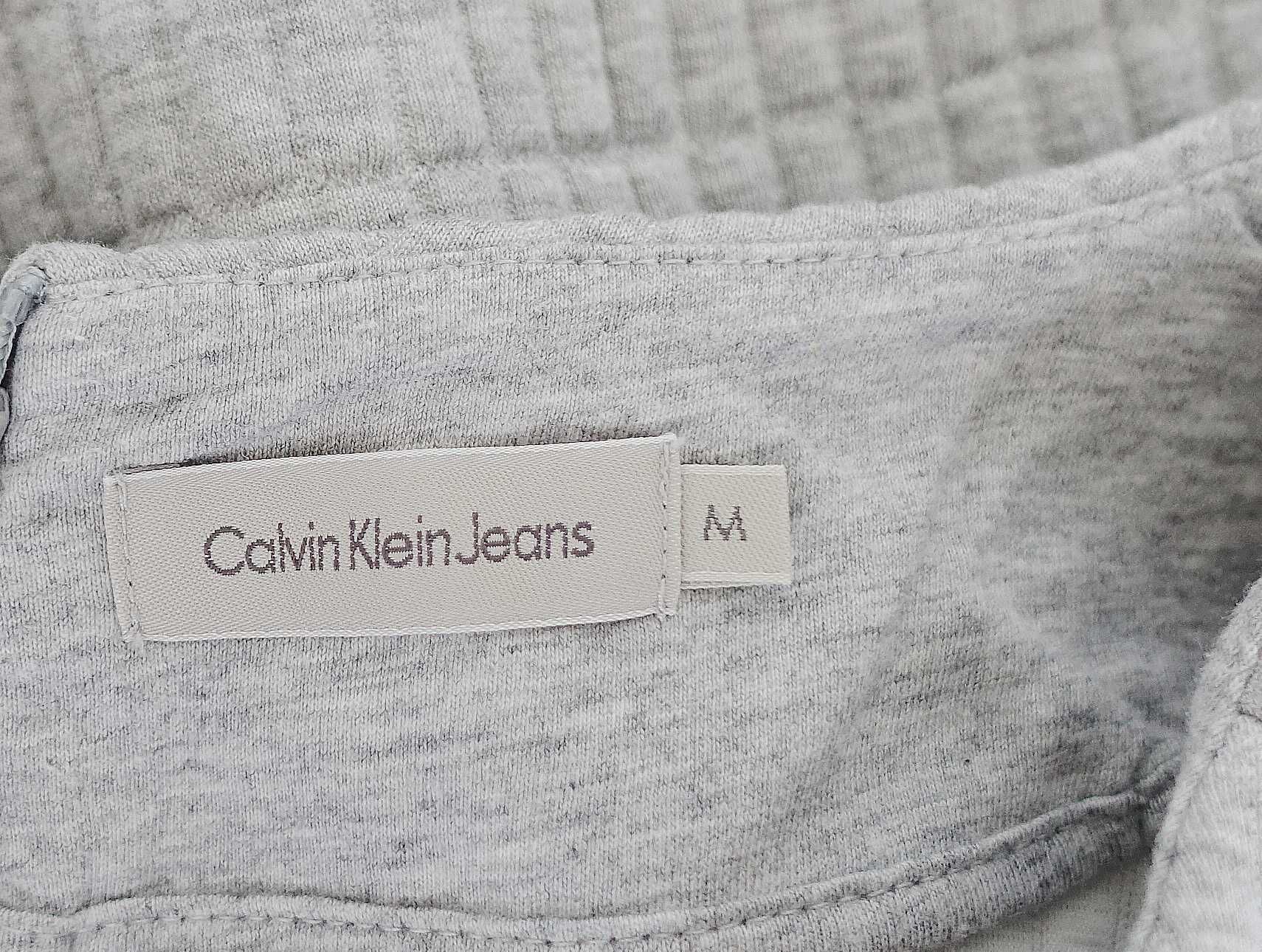 calvin klein jeans szara sukienka M idealna