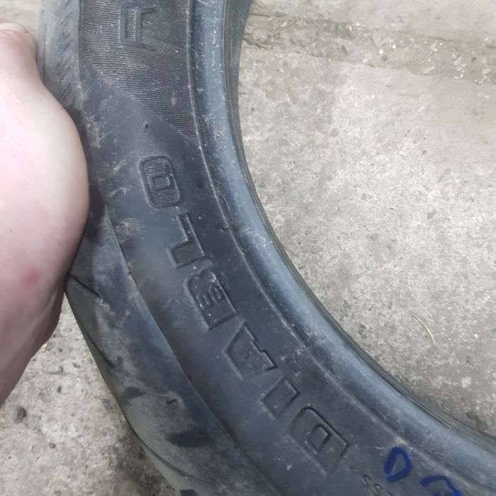 Opona nr d7 pirelli diablo rosso 120/80-14 do skutera sportowa