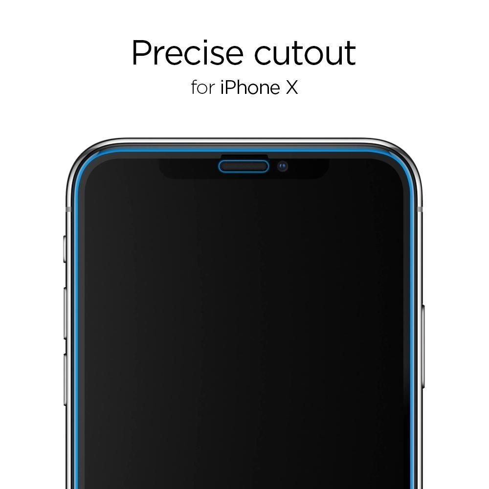 szkło hartowane spigen glass fc 2-pack iphone 11 pro black