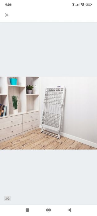 Elektryczna suszarka do ubrań . Solidna