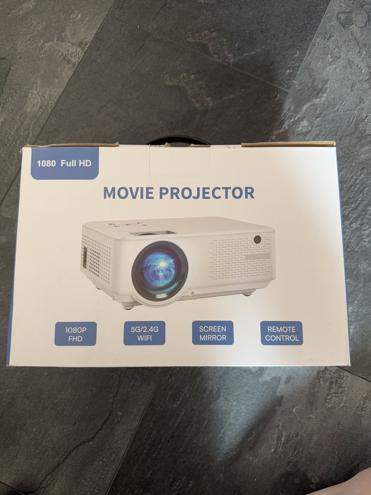 Проєктор LED Projector C9 Мультимедійний проєктор 5G Wi-Fi