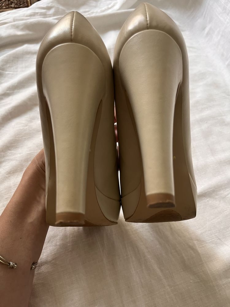 Туфли Versace беж
