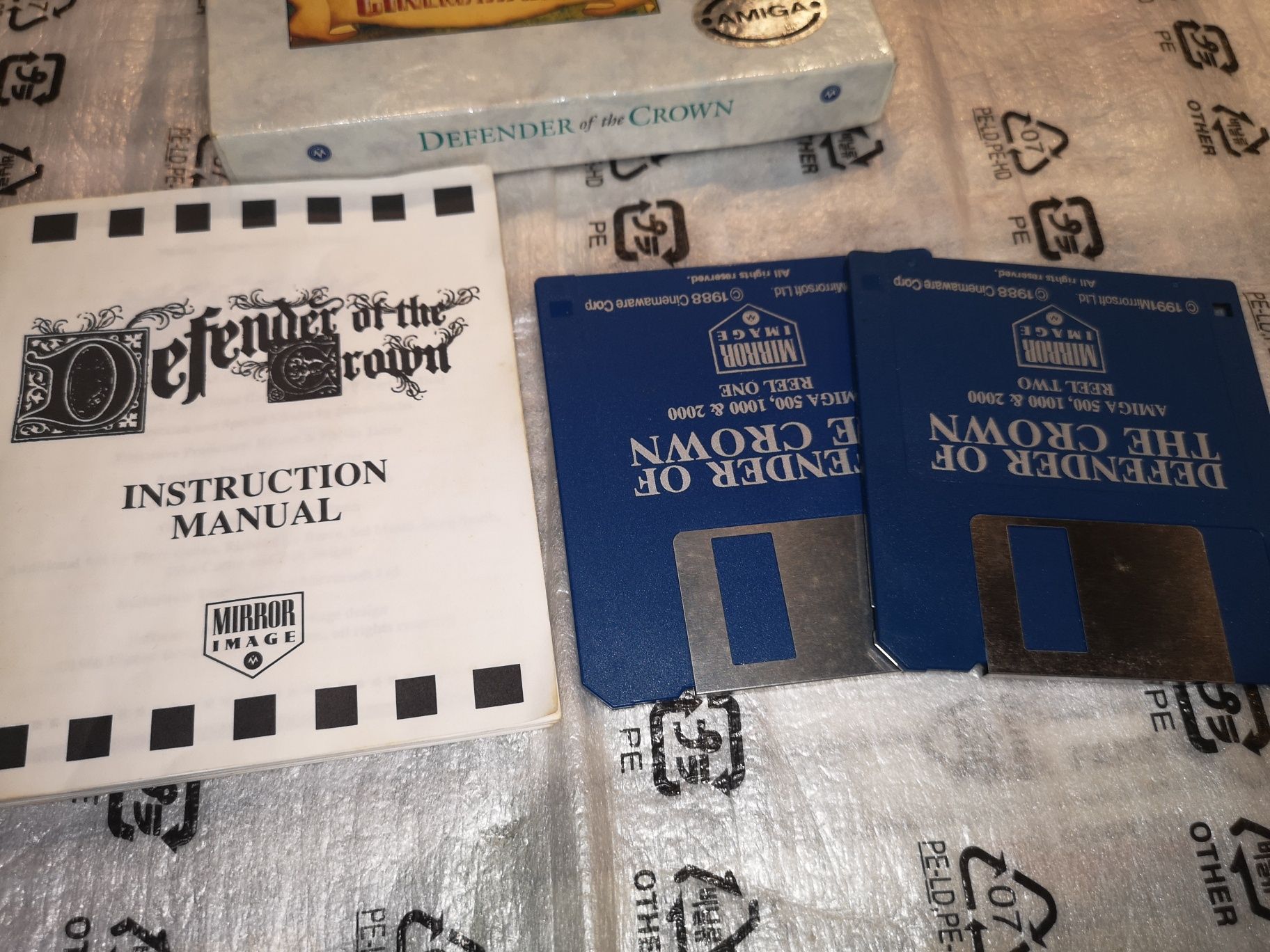 Defender of the Crown AMIGA gra BOX (kawał historii gier komp.)