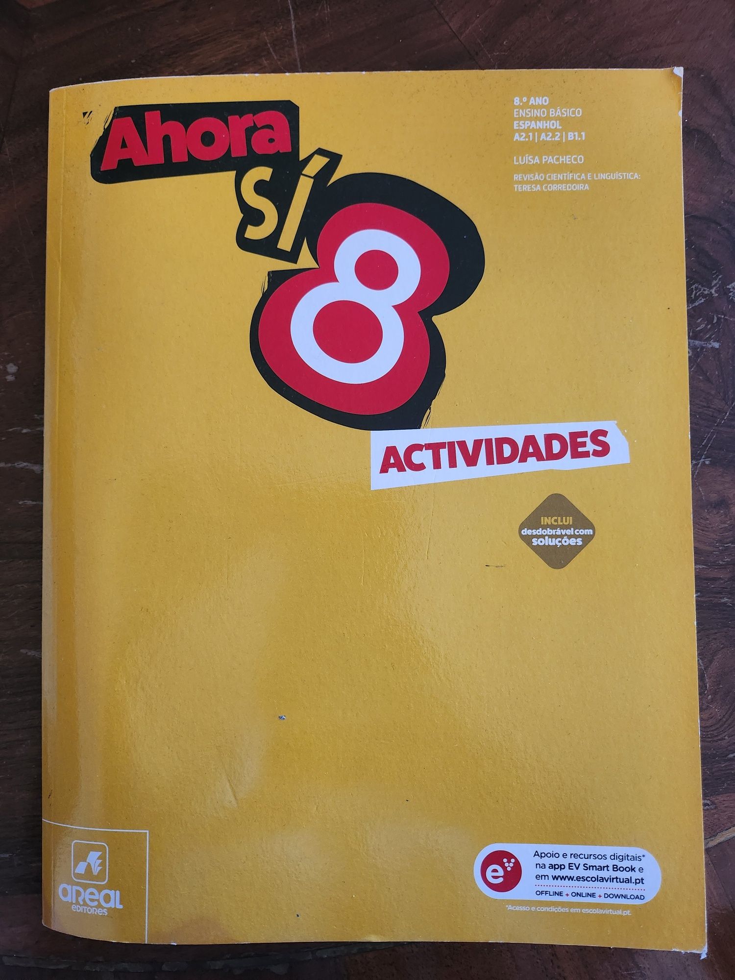 Livro de fichas espanhol 8 ano Ahora diviertete 8