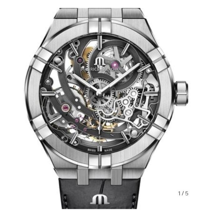Maurice Lacroix AIKON AI6028 Skeleton! Plus powloka ceramiczna!