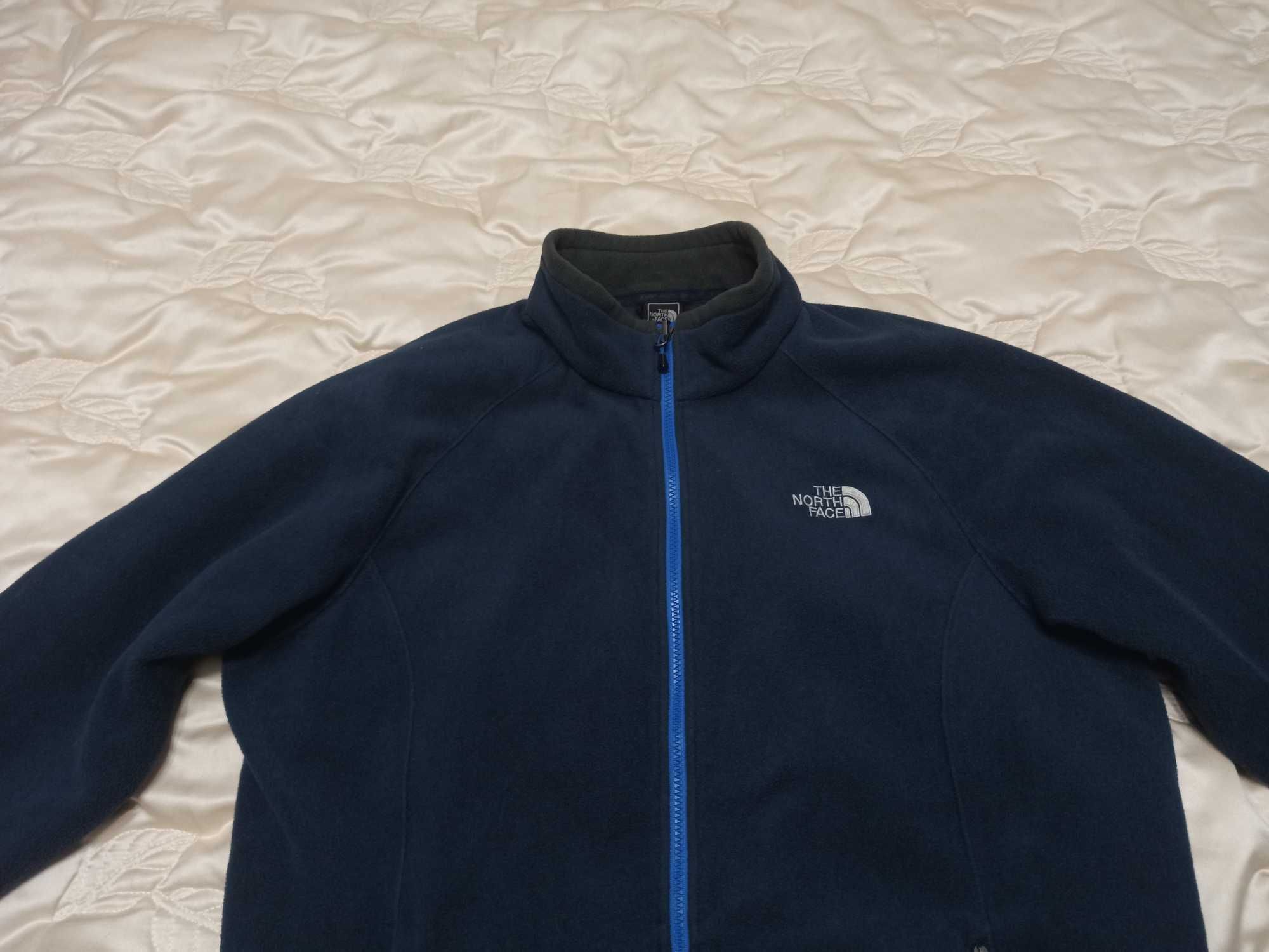 Męski polar bluza trekkingowa polarowa The North Face Polartec L bdb
