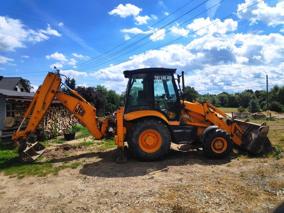 Usługi koparko ładowarką