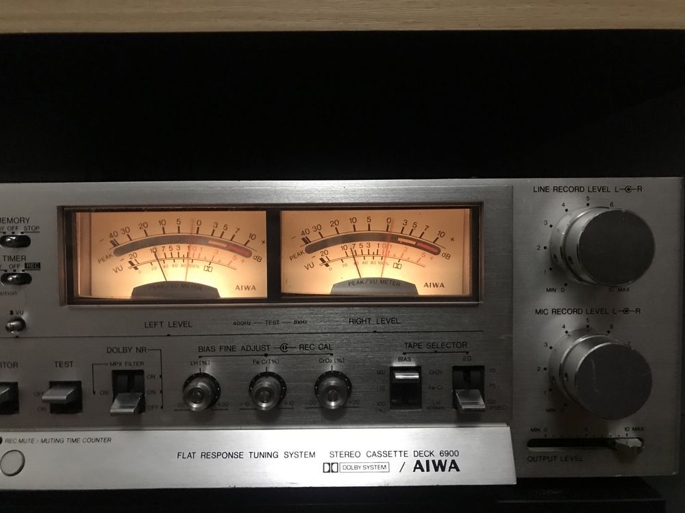 Aiwa ad 6900 cassette deck