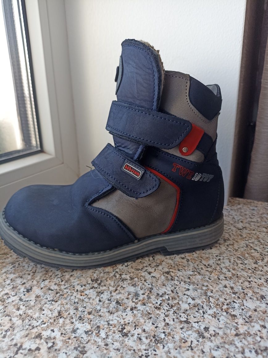 Ботинки зимові ортопедичні для хлопчика ( зимние ботинки ортопедически