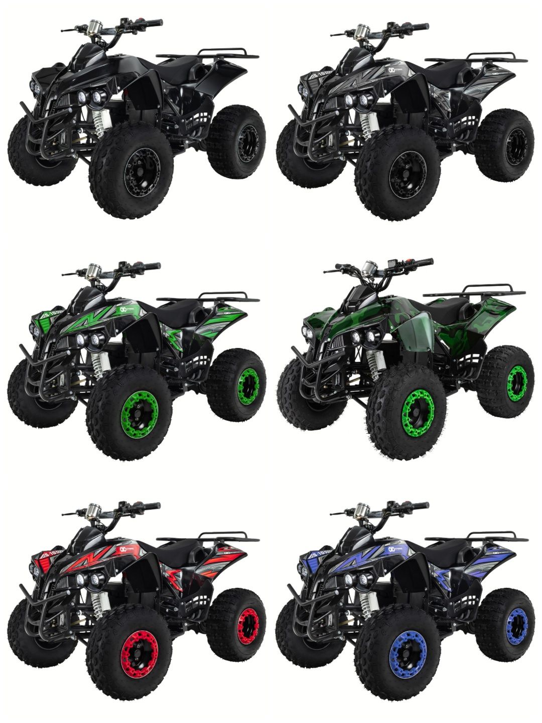 Moto 4 eléctrica ATV Quad elétrica 48V 1000W