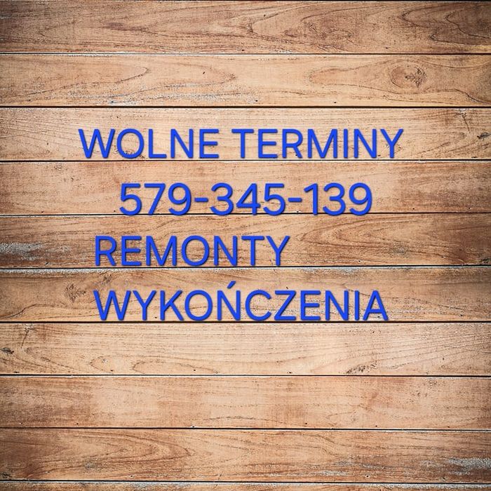 Remonty wykończenia malowanie gładzie glazurnik hydraulik wyburzenia