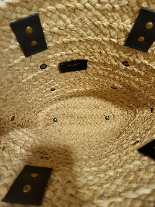 Saint Laurent солом’яна сумочка