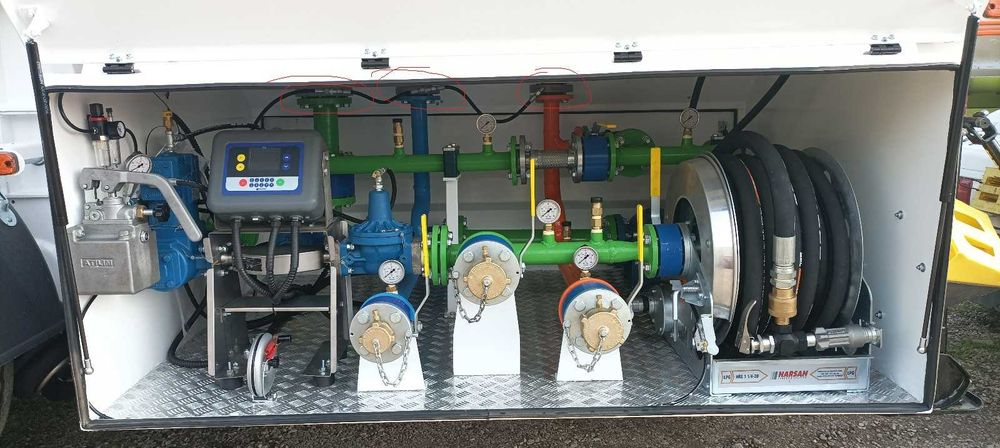 Напівпричіп-цистерна для транспортування газу HARSAN 45000Л (2023)