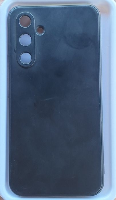 Czarne silikonowe etui do samsung galaxy A54 5G
