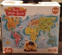 Puzzle Mapa Świata, firmy Czu Czu.