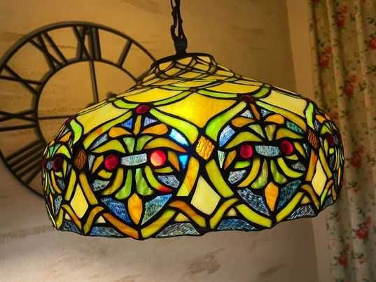 Lampa wisząca Tiffany