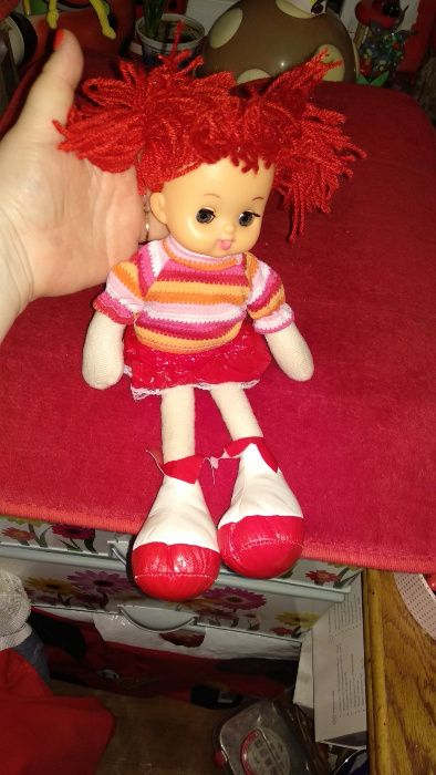 мягкая игрушка кукла фирменная девочка