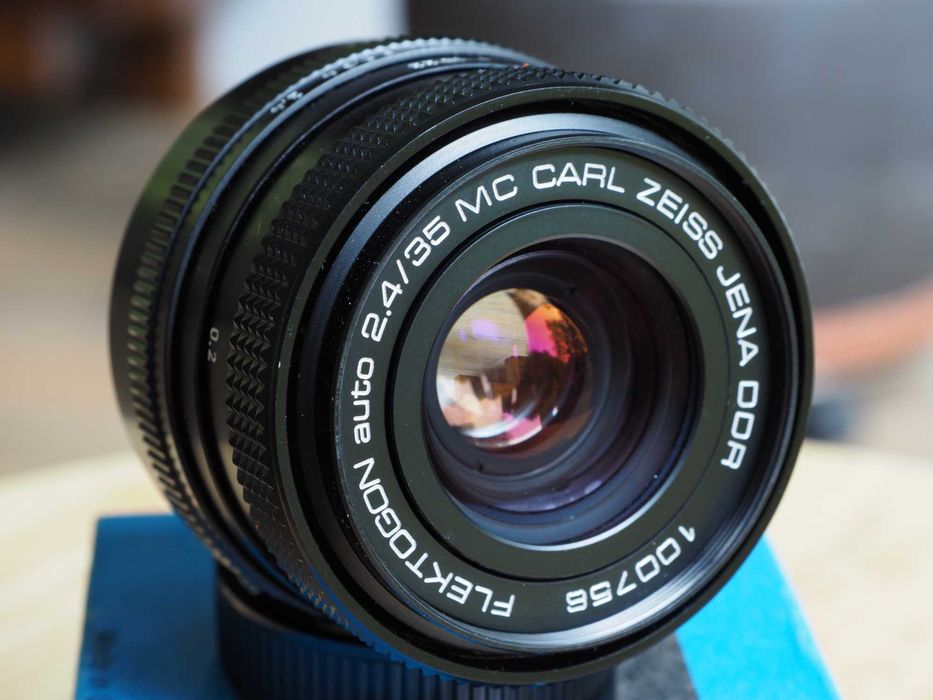 CARL ZEISS JENA MC Flektogon 35mm f2.4 (M42) + oryginalna osłona