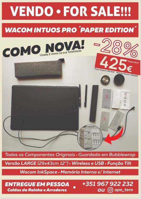 Wacom Como Nova - Intuos Large Paper Edition