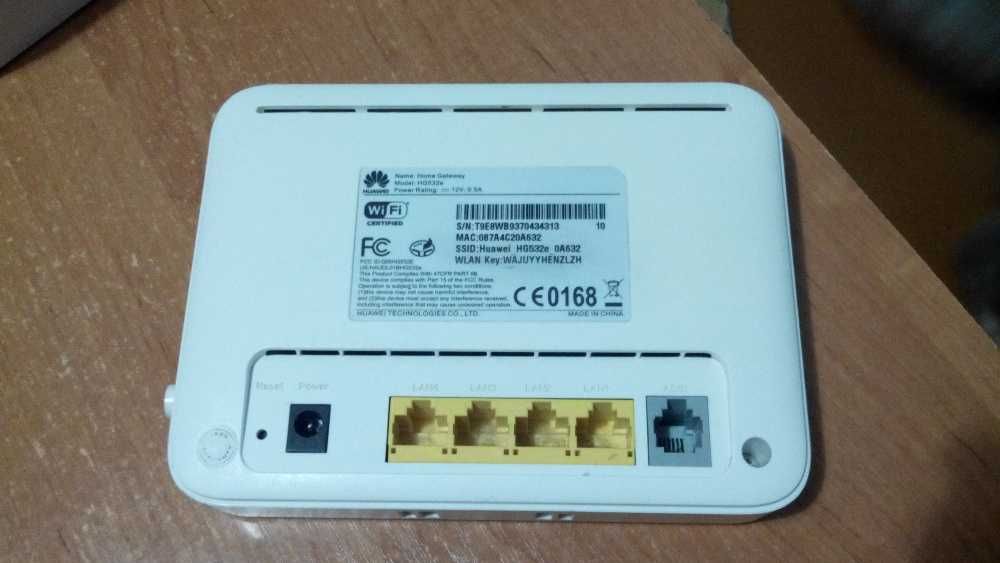 Модем роутер Huawei HG532e с Wi-Fi