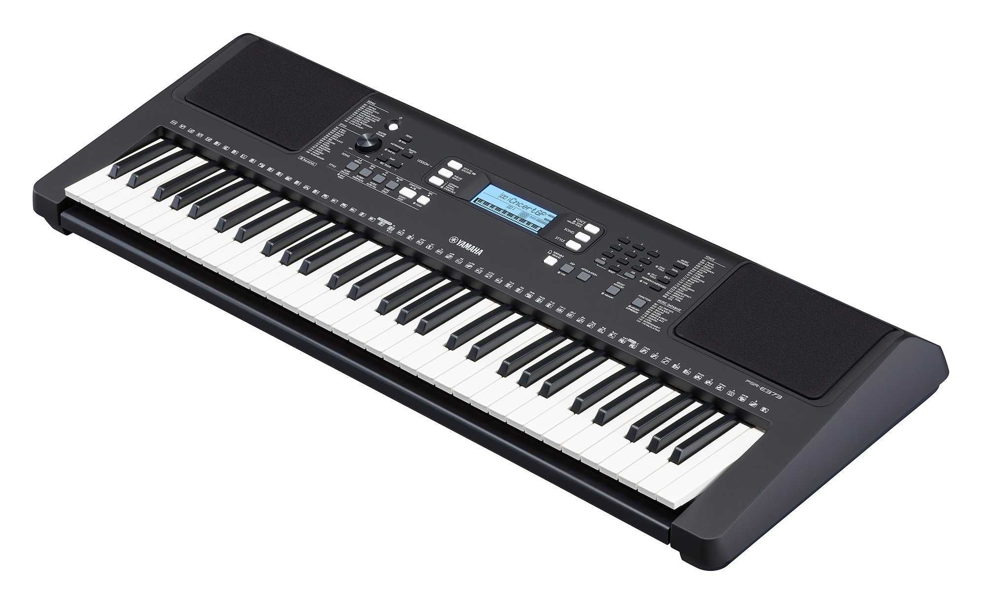 YAMAHA PSR-E373 Statyw Zasilacz Szkoła